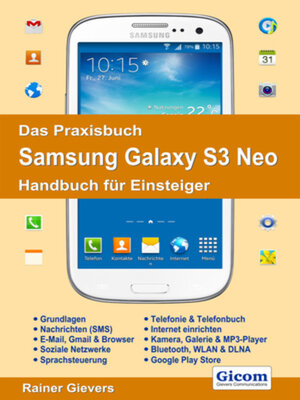 cover image of Das Praxisbuch Samsung Galaxy S3 Neo--Handbuch für Einsteiger